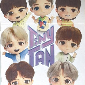 Mcdonald's Tinytan BTS Happy Meal Toy - RM, Jin, SUGA, J-hope