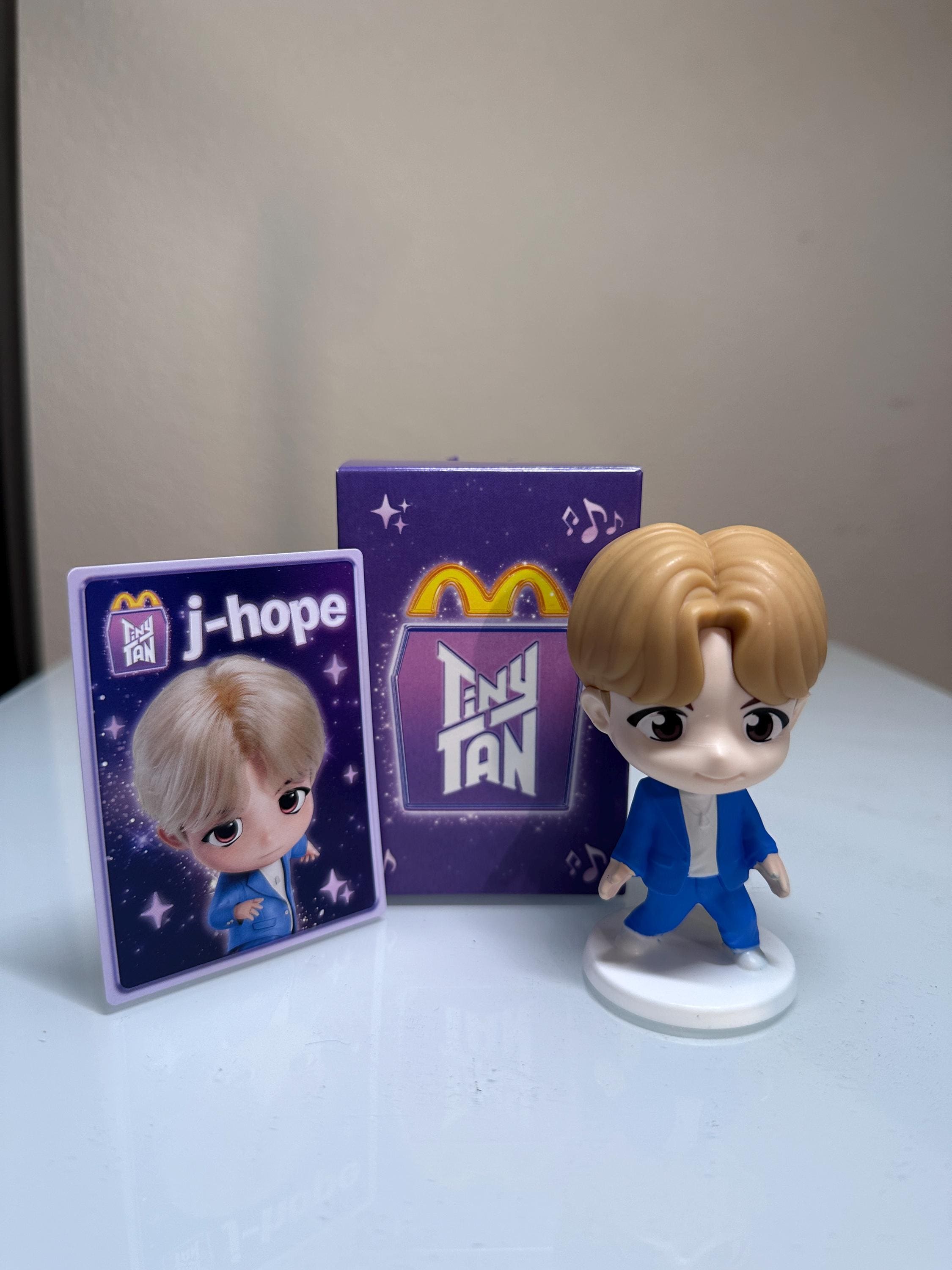 Mcdonalds Tinytan X BTS Happy Meal Toys New #4 - J-hope - Etsy