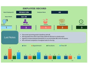 Employee Tracker | Leaves Management | Overtime Calculation