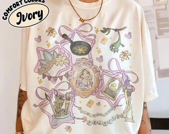 Camiseta vintage de Disney Enredados, Rapunzel, colores cómodos, camiseta "Tengo un sueño", princesa Rapunzel Pascal, Disney Enredados, floral, princesa perdida