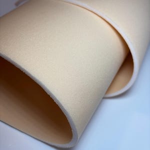 Beige Bra Foam 4mm for Bra Cups Making, DIY Lingerie Sewing Supplies, Hight Quality Sewing Material for Swimwear, 31/48 cm (12/18 inch)
