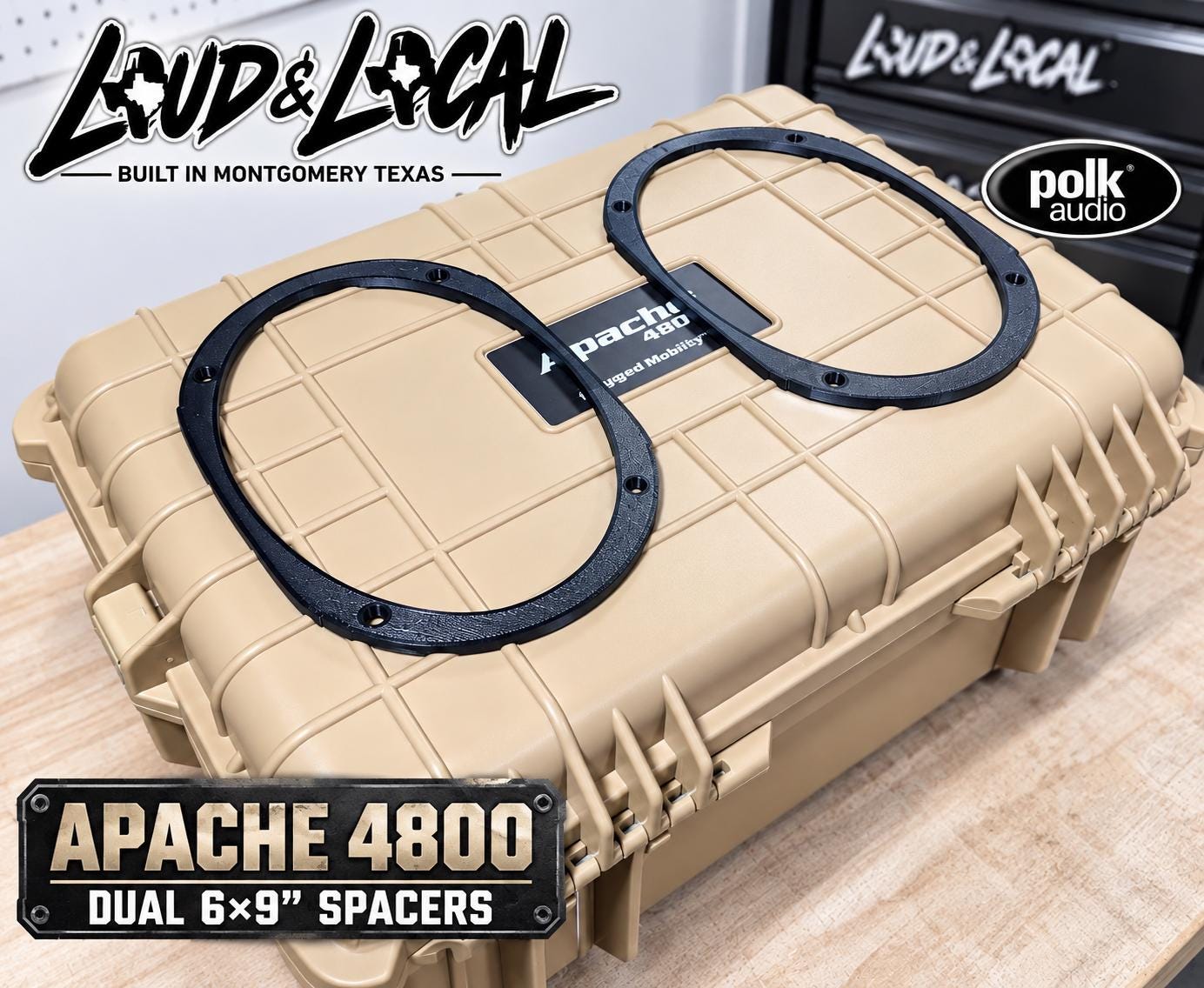 APACHE 4800 DUAL 6X9 SPACERS - Etsy
