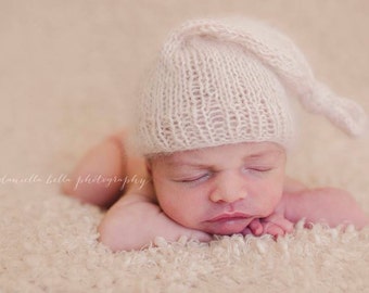 Angora sleep cap - Newborn - 16 color choices