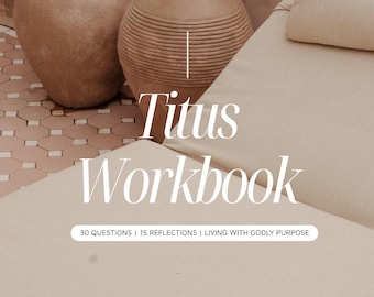 Titus Bible Study Workbook | Instant Download