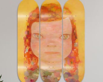 Light Haze Nara Skateboard Deck, lot de 4 planches, bois d'érable de qualité professionnelle