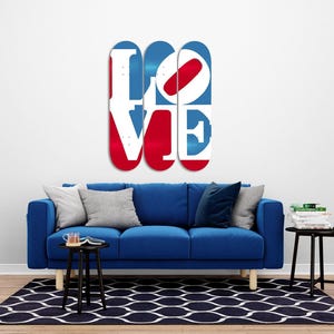 Love Abstract Art, Skateboard Set of 3Pcs, Pro-Grade Maple Wood, Pop Art, Wall Decor
