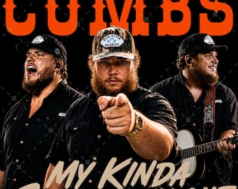 Luke Combs Concert PNG, Country Music T-Shirt Design (Digital File)