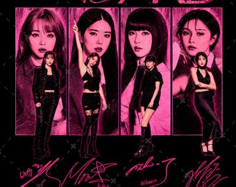 Mamamoo World Tour 2026 PNG File, (Digital Download)