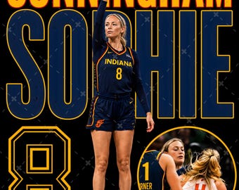 Sophie Cunningham PNG: Women Basketball Player graphic tee (Digital Download)