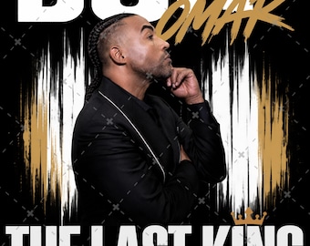 Don Omar The Last King World Tour 2026 PNG File T-Shirt Design (Digital Download)