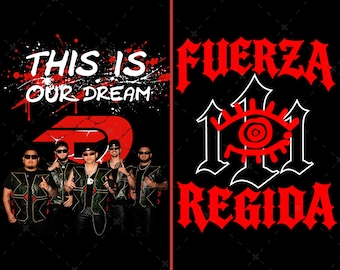 Fuerza Regida PNG File 2026 "This Is Our Dream Stadium Tour" (Digital Download)
