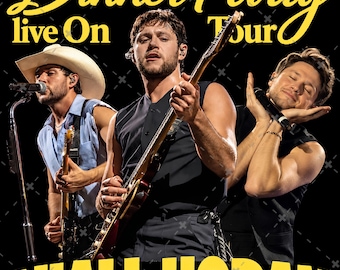 Niall Horan Dinner Party PNG File: Concert Digital Art (Digital Download)
