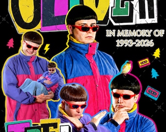 Oliver Tree Pop Rock PNG Design (Digital Download)