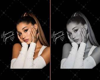 Ariana Grande Eternal Sunshine Tour PNG Design (Digital Download)