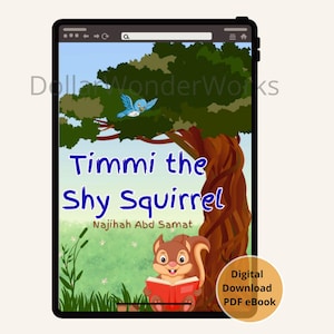 Timmi the Shy Squirrel | Children’s Story eBook | Digital Download (PDF)