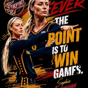 Sophie Elizabeth Cunningham PNG-fil - Indiana Fever (digital nedladdning)