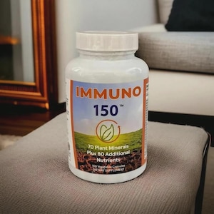 IMMUNO 150 Multivitamin Capsules | Immune Support | Daily Wellness & Vitality Boost | Essential Vitamins Minerals for Energy Health
