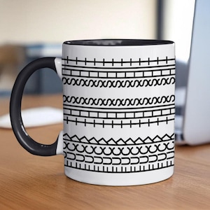 Hidden Message Coffee Accent Mug, Funny Office Gifts For Coworkers