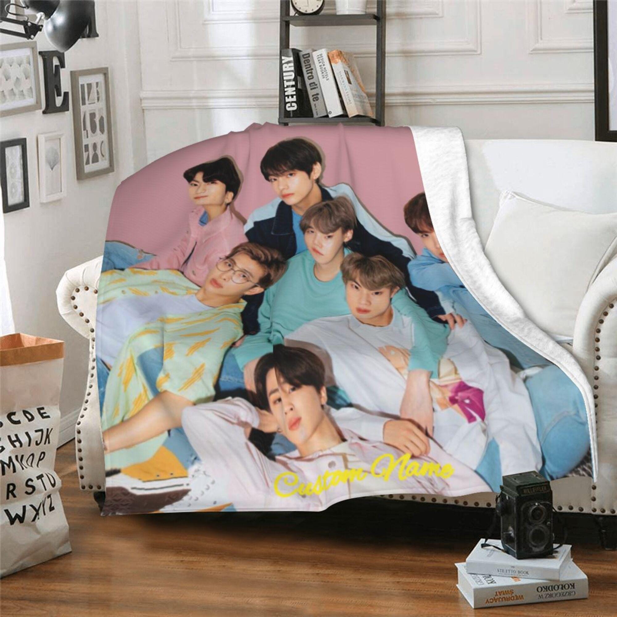 BTS ARMY Blanket BTSブランケット BTS ARMY Membership MERCH BOX #1 Official Blanket Pack Full