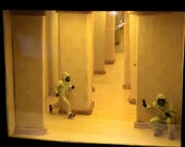 Backrooms Miniature Diorama