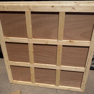 Giant Wood Tic-Tac-Toe Game 3ft Stand Up Yard Game image 9