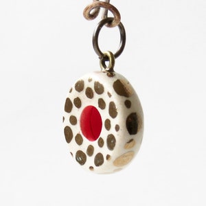Aromatherapy Diffuser Pendant, Handmade Ceramic Stinquepot Pendant, Aromatherapy Jewelry, Necklace, Fashion Jewelry, EO, Aroma Diffuser, Art