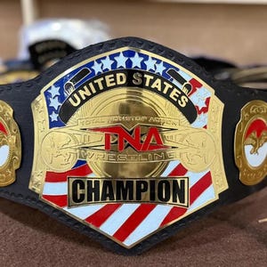 TNA United States Championship Belt: Adult Size Wrestling Fan Replica