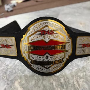 TNA X Division Championship Replica Belt | Genuine Leather | Adult Size
