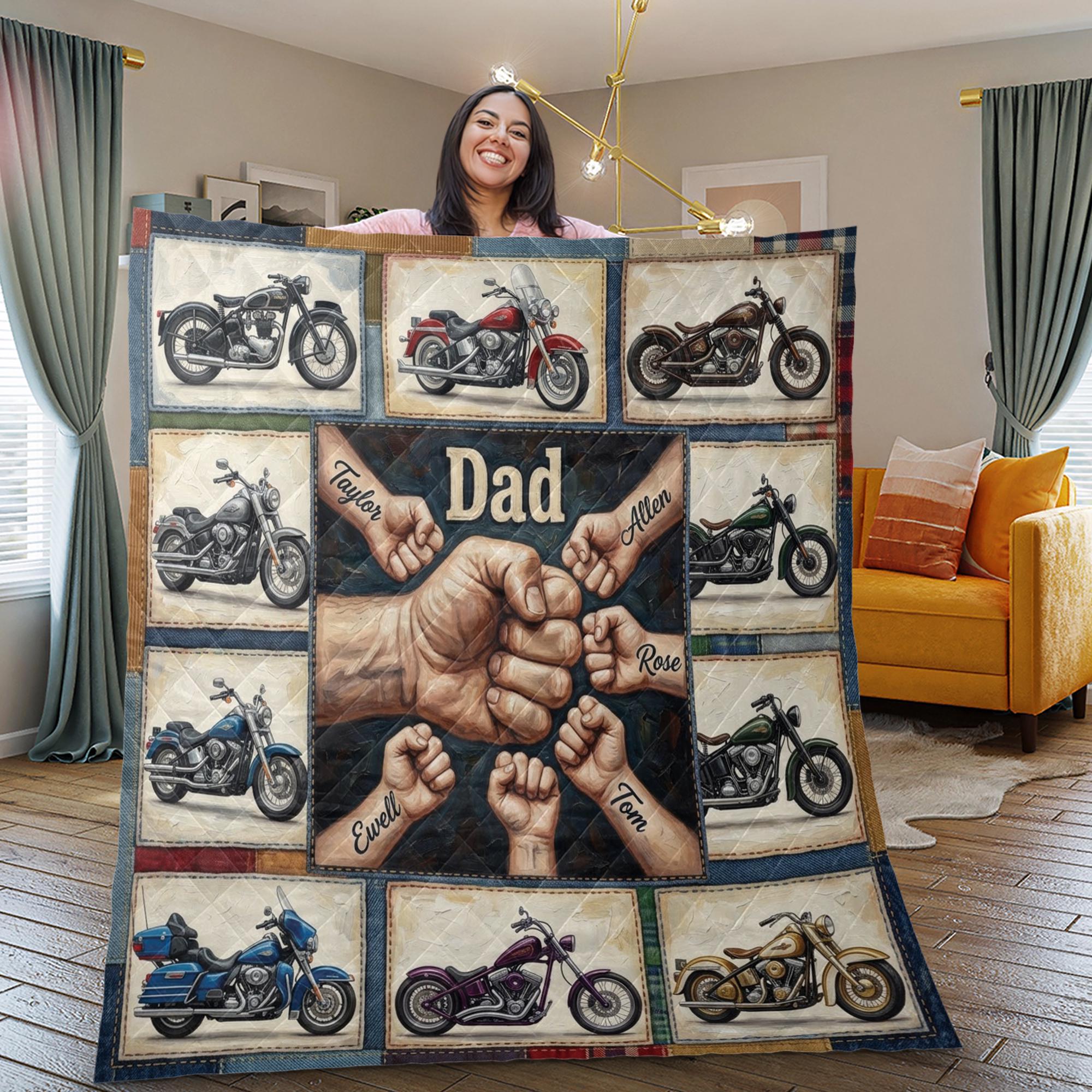 Custom Harley Davidson Blanket - Etsy