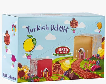 Traditionelle türkische Freude, natürliche Aromen, Snack-Packs zum Mitnehmen