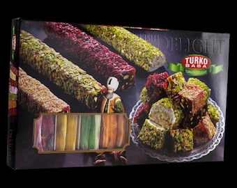 Luxuriöse türkische Freude, traditionelles Dessert