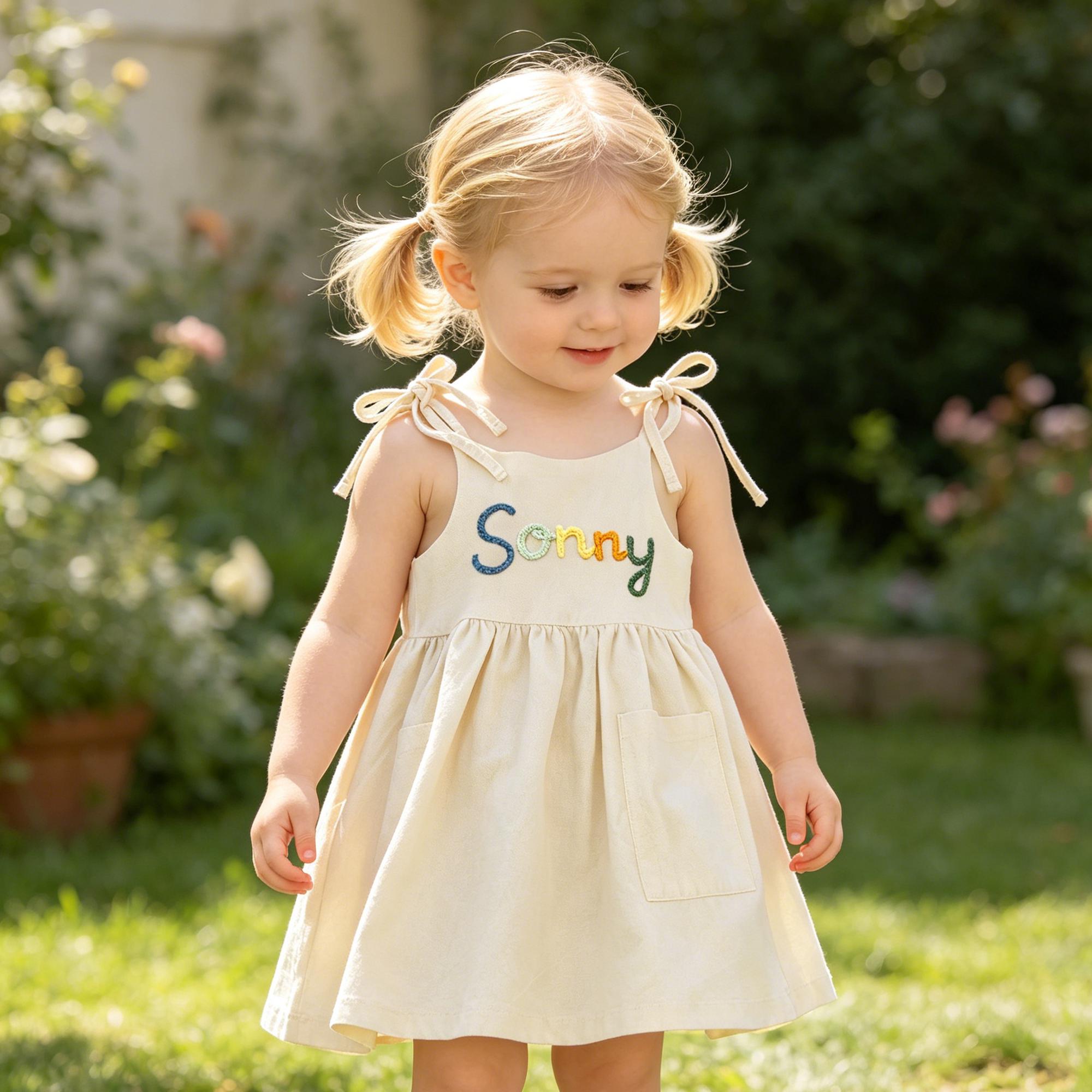 little girl cotton summer dresses for Girls Slit Corset Beaded Long Size:7T Sleeveless dresses in soft summer kids cotton dress vt::Dresses::Dress Length::Gown