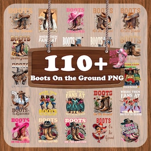 110+ Stiefel auf dem Boden PNG-Bundle - Pinke Cowboy- & Cowgirl-Stiefel, westliche Retro-Sublimationsdesigns, schwarzes Cowgirl PNG schwarzes Cowgirl PNG