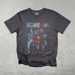 Vintage Scream 4 T-Shirt: Horror Movie Graphic Tee