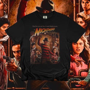 Vintage Nightmare on Elm Street T-Shirt: Comfort Colors Horror Tee