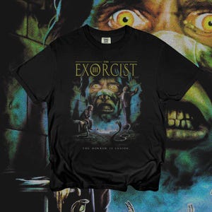 The Exorcist T-Shirt: Vintage Horror Movie Graphic Tee