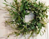 New Spring Wreath For the Door, Fall Wreath, WREATHS, Door Wreaths, Front Door Wreath, Outdoor Wreath, Wreath