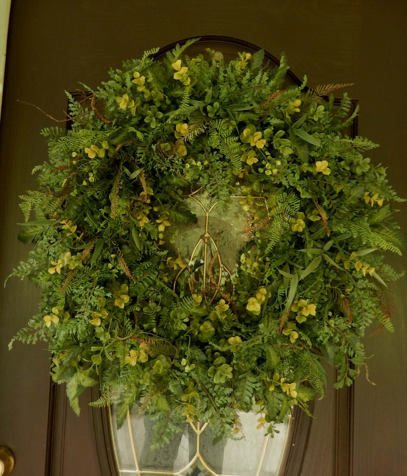 Boxwood Wreath Outdoor Wreath Winter Wreath For Front Door Wreath to be Enjoyed Year Round