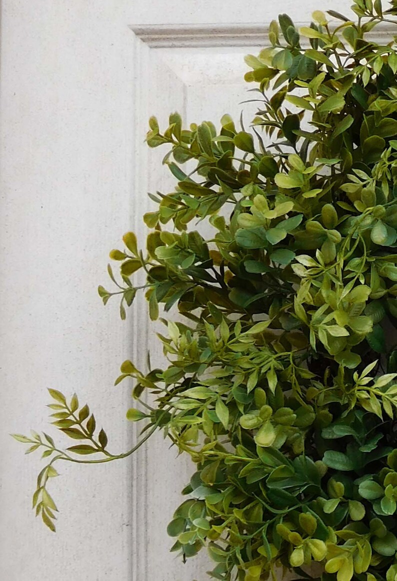 Spring Wreath Outdoor Wreath Summer Wreath Boxwood Wreath XL Wreath Wreath For The Door