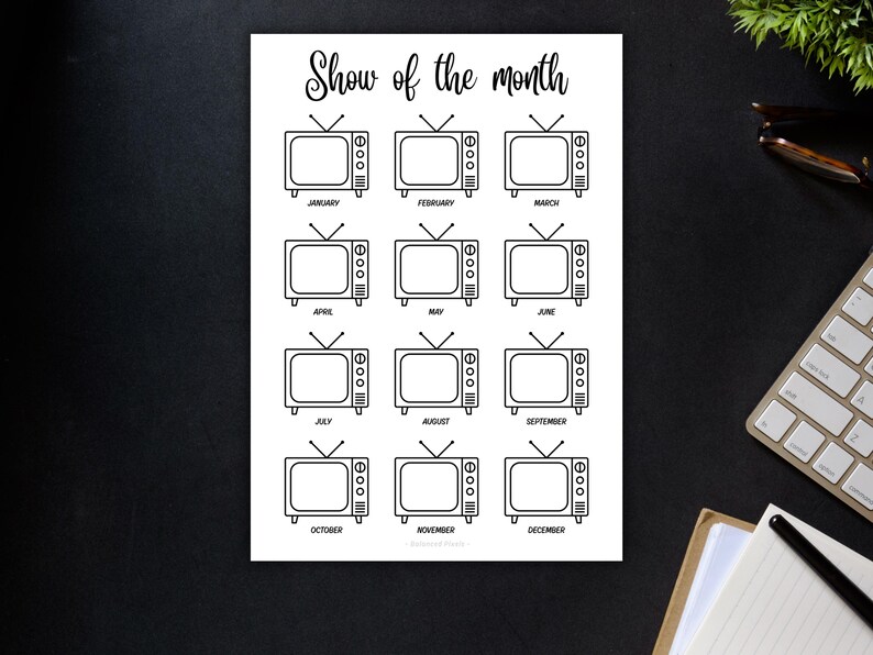 Show of the Month - Top TV Series Tracker - Best Shows Insert - Visual ...