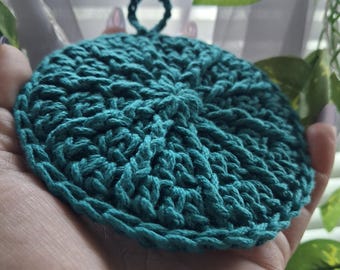 Handmade Cotton Double-Sided Scrubbies. 3 Pack.