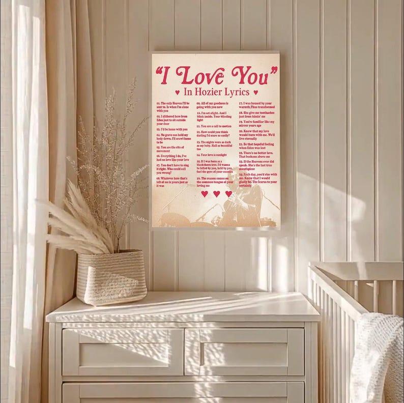 Hozier Poster Lyrics
