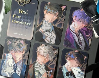 Love & Deepspace Yes Cat Caretaker Photocards