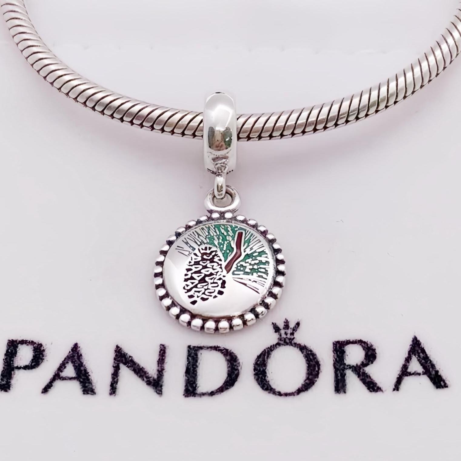 Authentic Pandora Love Canada Charm 2018 Sterling Silver Red Enamel Overlay Engr