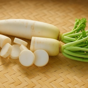 Heirloom Daikon Radish Seeds: Organic Non-GMO Minowase Variety