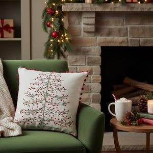 Federe Lavabili Motivo Inverno Set Federe Natale Divano Set 4 Federe Cuscini Natalizie 40,6x40,6 Cm, Motivi Babbo Natale, Pupazzo Di Neve, Fiocco, Albero Che Vacanze 4 Decorazione Divano Natale