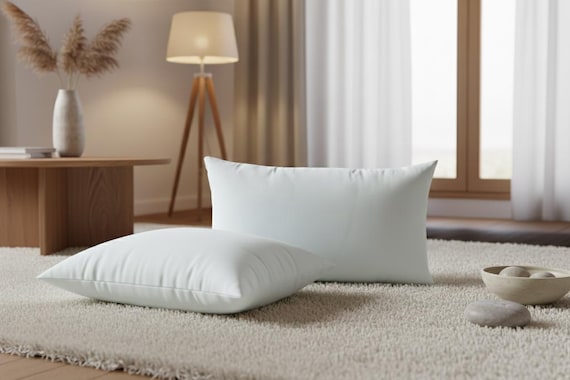Urbane Hide | Polyester Pillow Insert Set | 40x60 cm Microfiber Cushion Filling | 1000 gram/piece