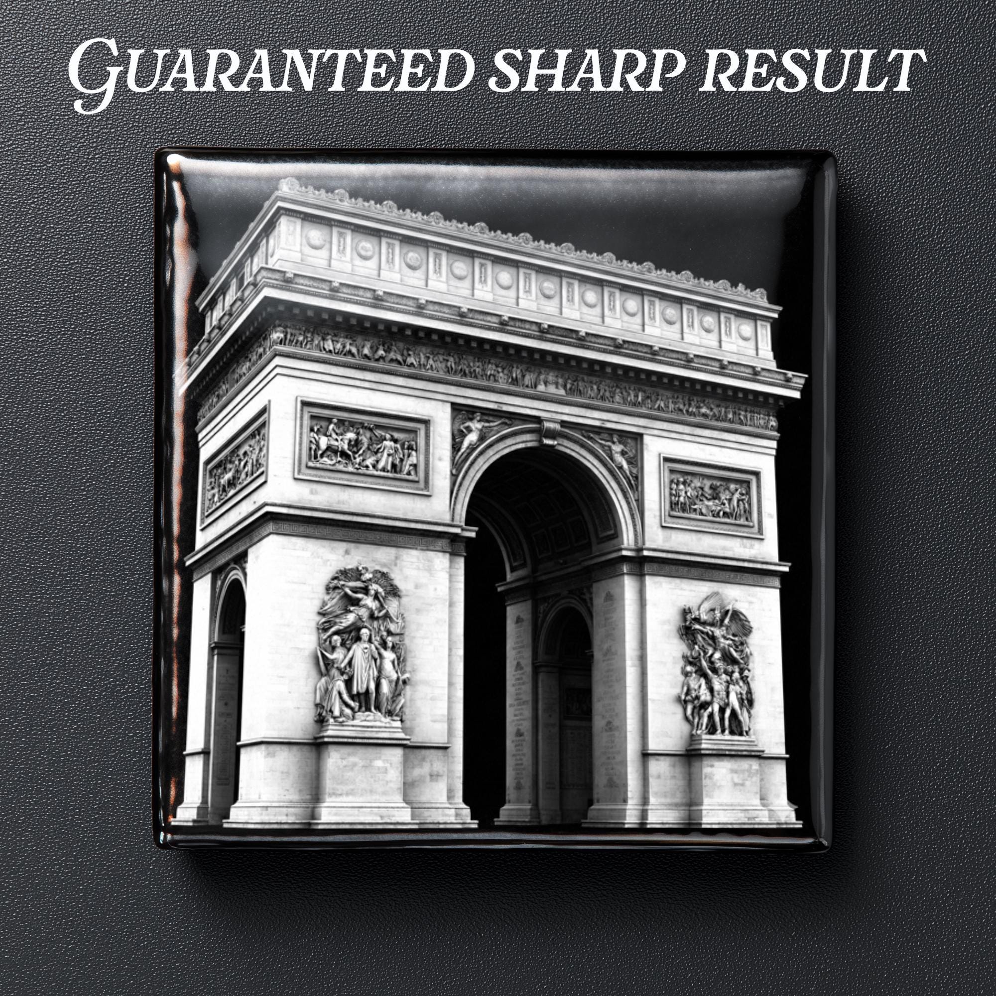 Arc De Triomphe Paris | French Monument Art | Slate Laser File