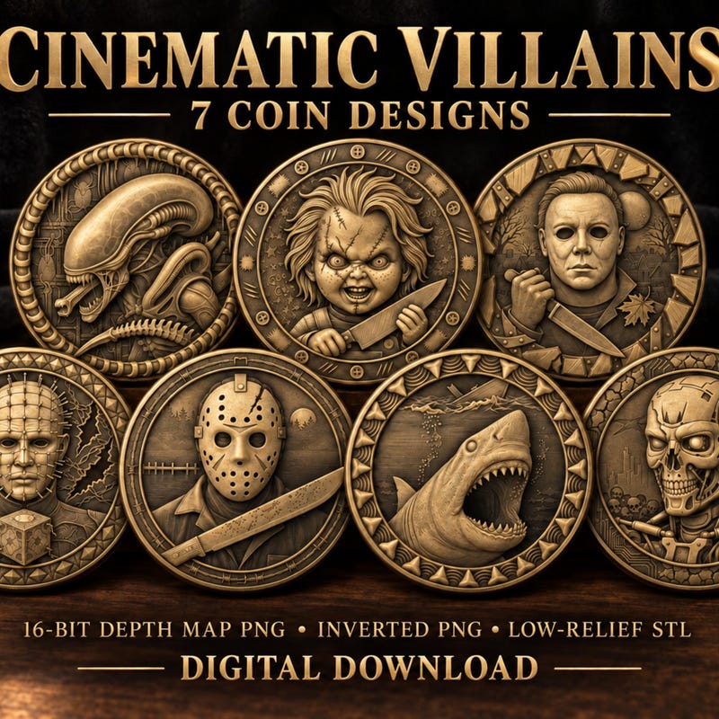 Halloween Depth Map Files - Etsy