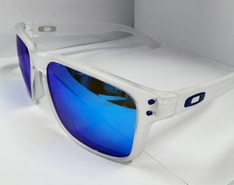 Oakley Holbrook Blue Lens Polarized Sunglasses - Unisex Sunglasses UV400